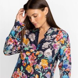☀️Johnny Was Floral Long Sleeve Blouse